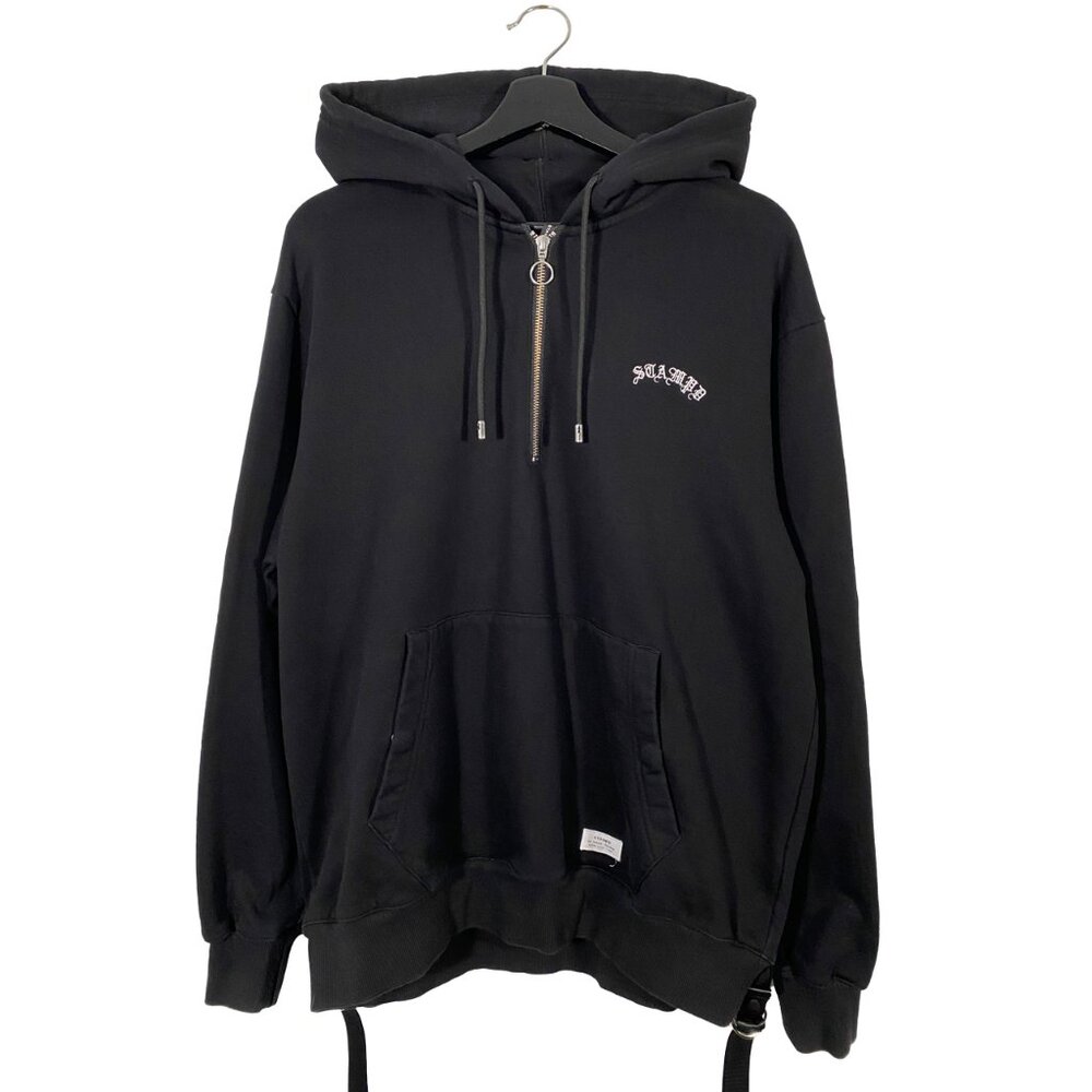 Stampd FW19 Strapped Hoodie Black mens size medium